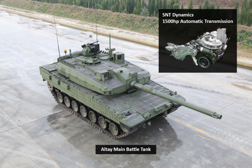 ALTAY Tank Transmission: SNT Dynamics Prepares for Production