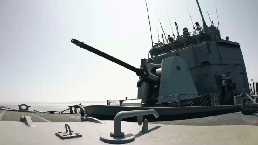 National Naval Gun DENİZHAN Delivered for TCG İZMİR