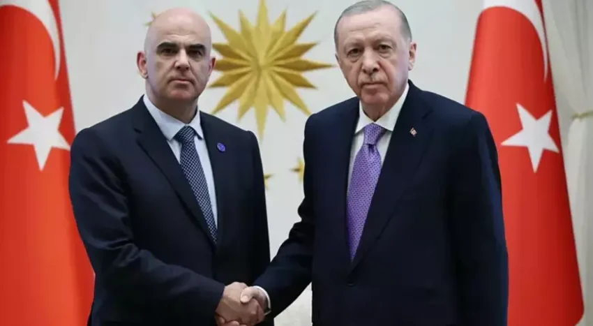 President Erdoğan Meets with Council of Europe Secretary General Alain Berset