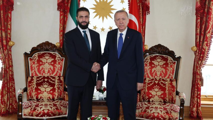President Erdoğan Meets Syrian Leader Sharaa in Istanbul to Advance Bilateral Relations