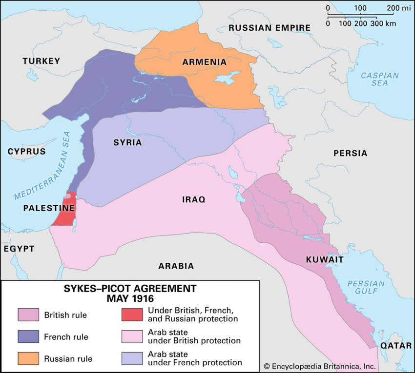 Sykes-Picot Agreement: Era of Western Interference Ends
