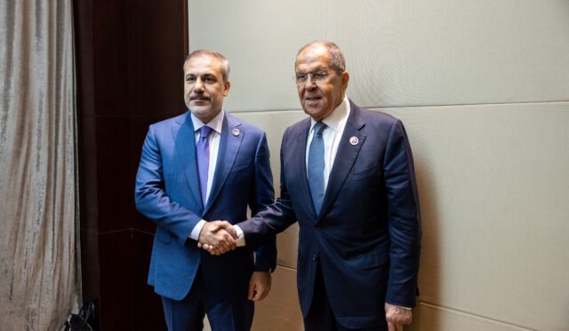 Hakan Fidan - Sergey Lavrov meeting in Laos