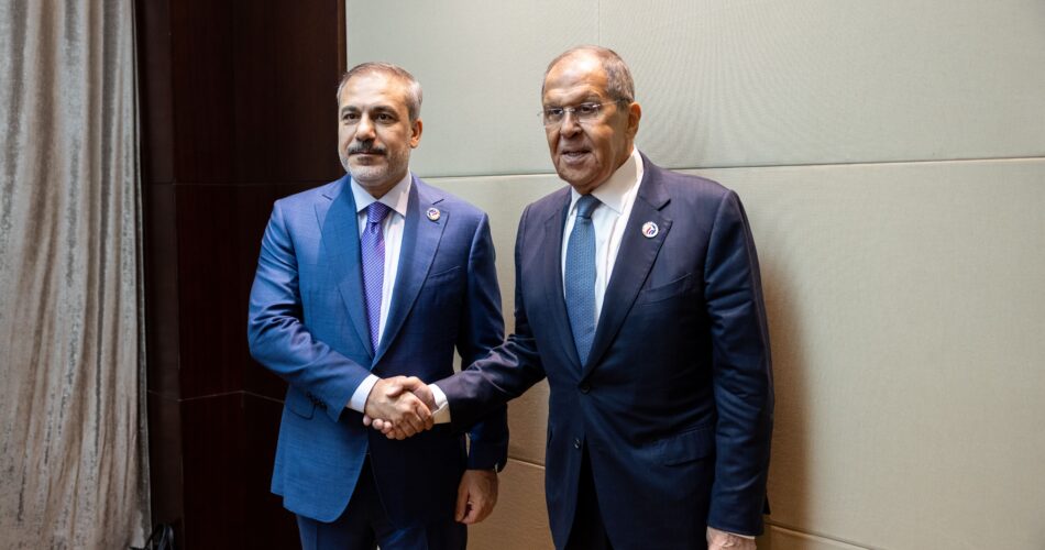 Hakan Fidan - Sergey Lavrov meeting in Laos