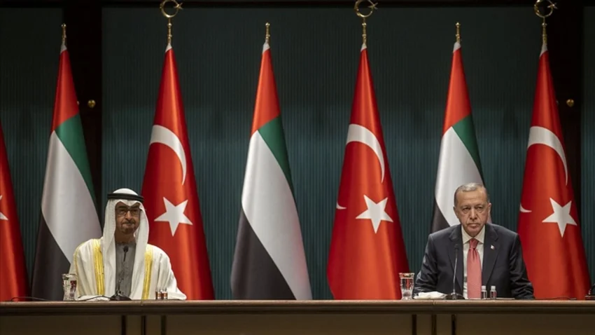 President Erdoğan and UAE’s Al Nahyan Discuss Escalating Tensions Between Israel and Iran