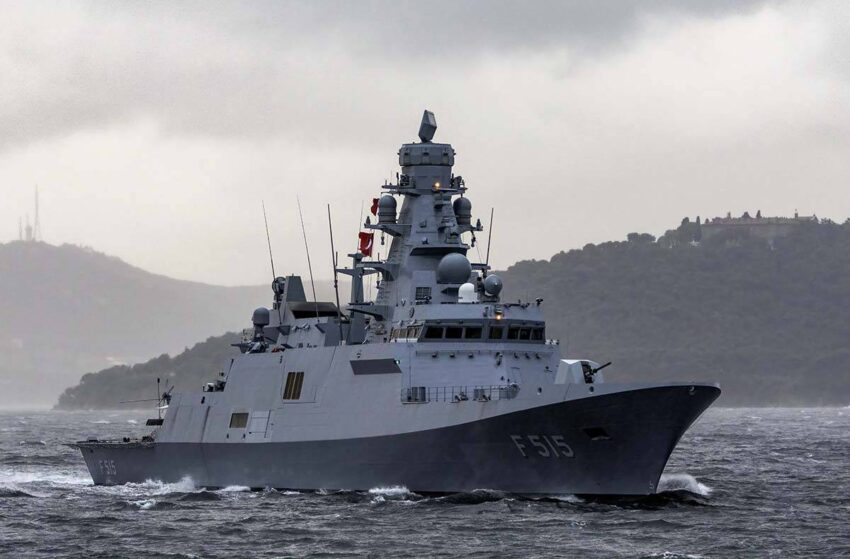Türkiye’s First Indigenous Frigate TCG Istanbul Showcases Firepower in Live-Fire Exercises