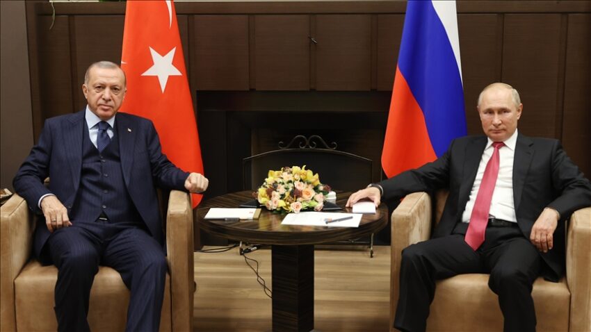 President Erdoğan Holds Phone Call with Russian President Putin