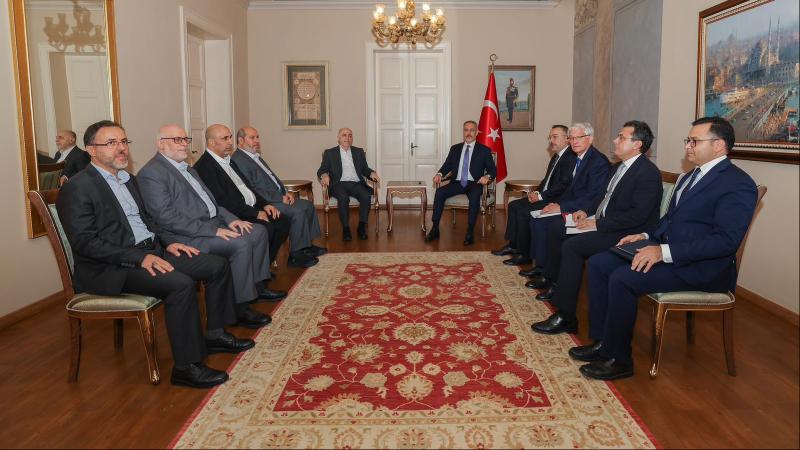 High-Level Hamas Delegation Hosted in Istanbul